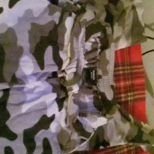 Hurley camo sweatpants unisex